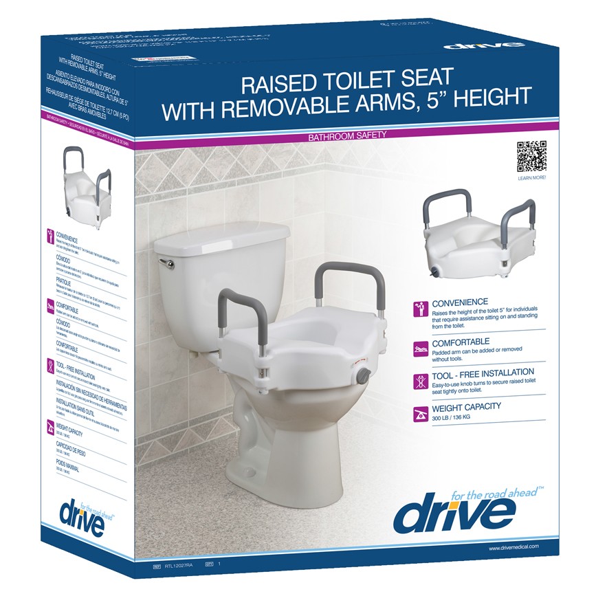 5 Elevated Toilet Seat Binsons Medical Equipment And Supplies